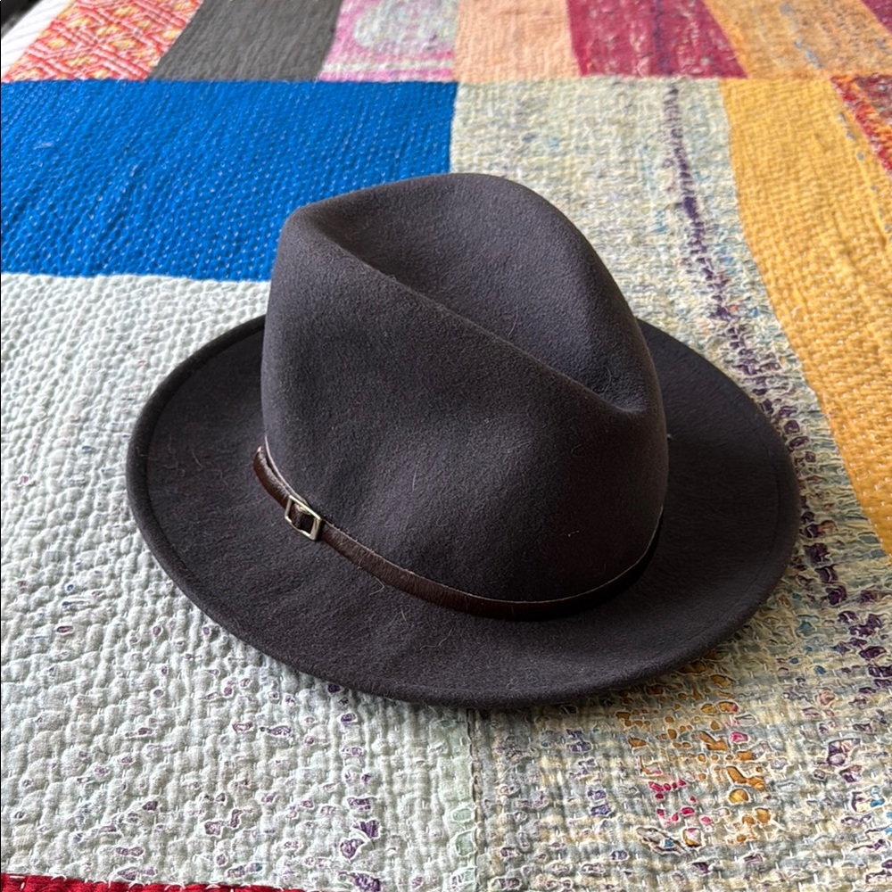 Hat Attack Dark Brown Fedora